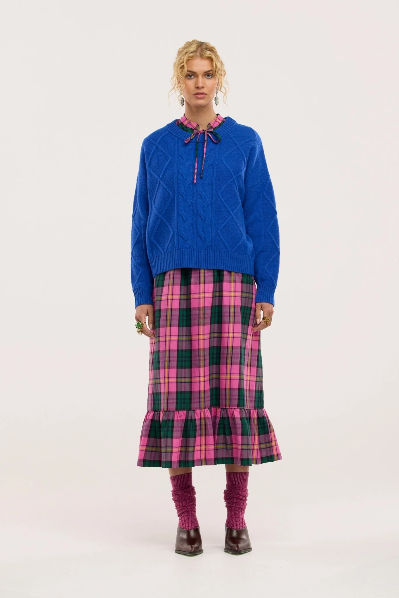 Eternity Cable Knit Jumper - Image 2