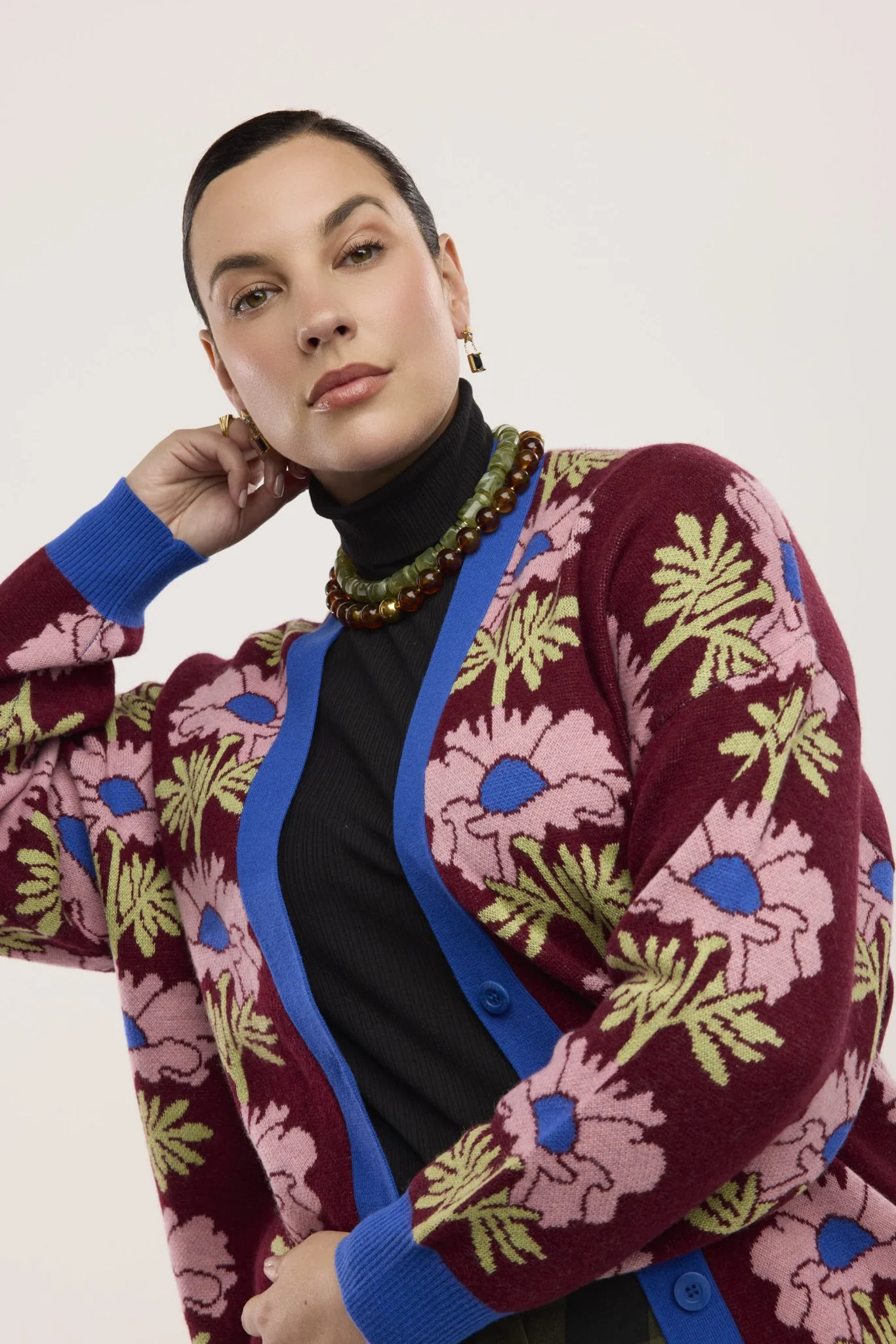 Full Bloom Long Cardigan
