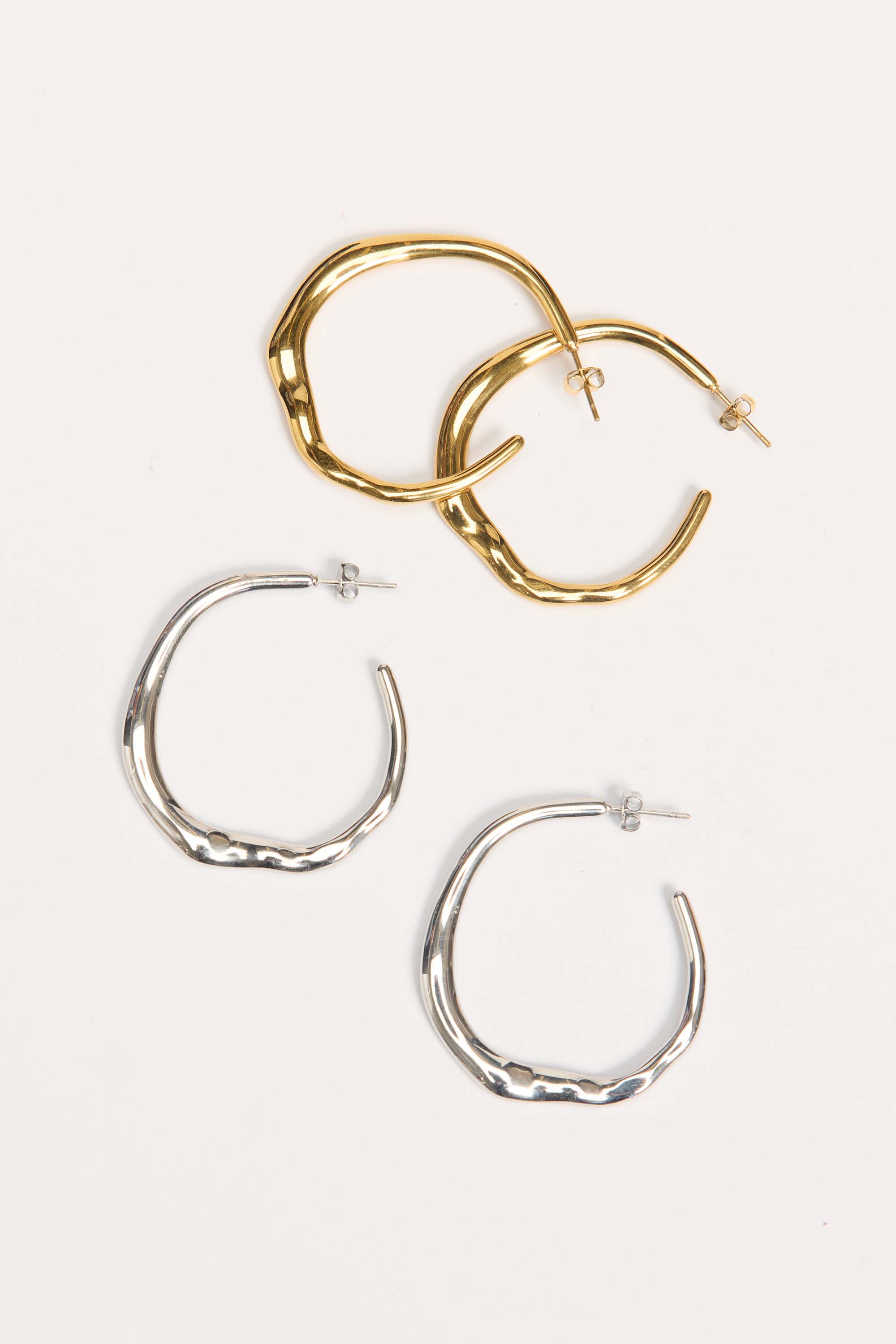 Heartline Hoop Earring - Image 3