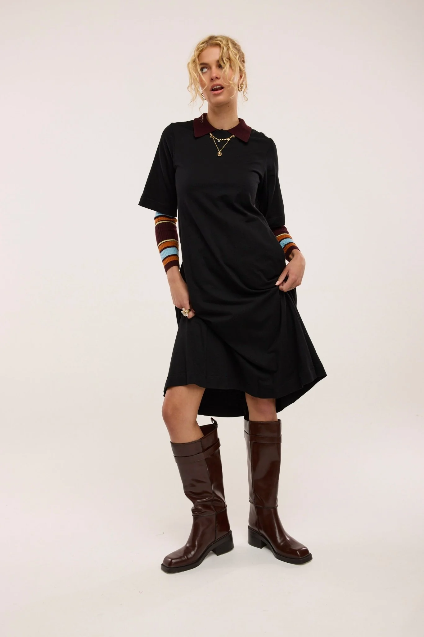 Organic Traveller Midi Dress - Image 8